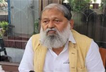 कैबिनेट मंत्री अनिल विज